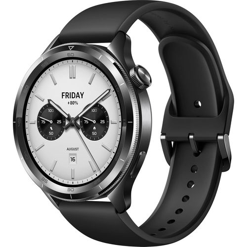 Chenquansarl-Montre Connectée Mi Watch S4 Bluetooth Noir Avec Bracelet Caoutchouc Noir