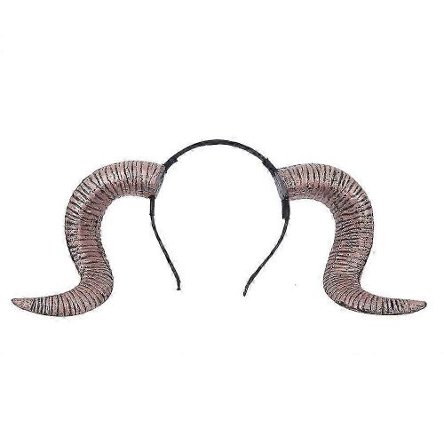 Bandeau En Corne D¿Halloween Antique Or Drôle Costume Accessoire De Fête