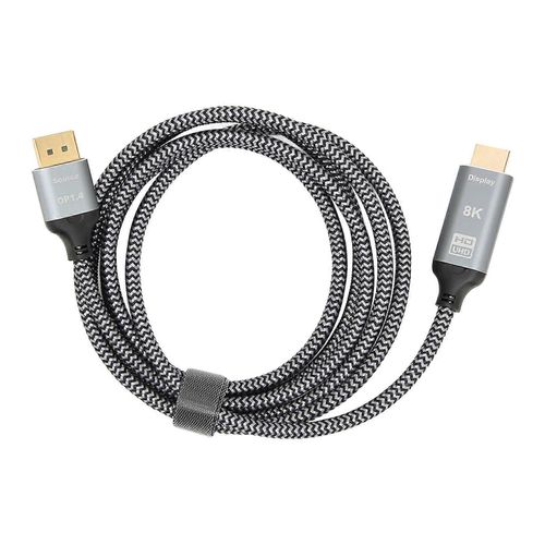 Câble adaptateur DisplayPort 1.4 vers HD Multimedia Interface 2.1 8K DisplayPort Mâle vers HD Interface Multimédia Femelle