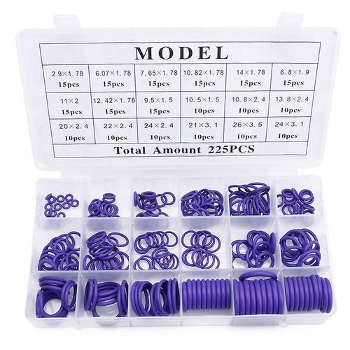 Nouveau 225x joint torique R22 R134a Climatisation Joint torique Rondelle en caoutchouc Assortiment