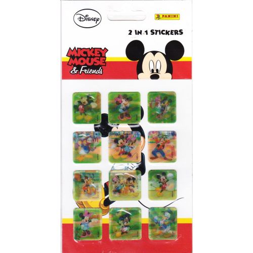 Stickers 2in1 Disney "Mickey Mouse & Friends" Panini