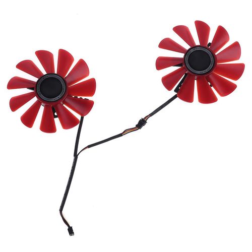 2pcs 85mm RX-570-RS RX-580-RS FD10U12S9-C Ventilateur pour XFX RX470 RX570 RS RX580 RS Ventilateur de refroidissement de carte graphique vidéo