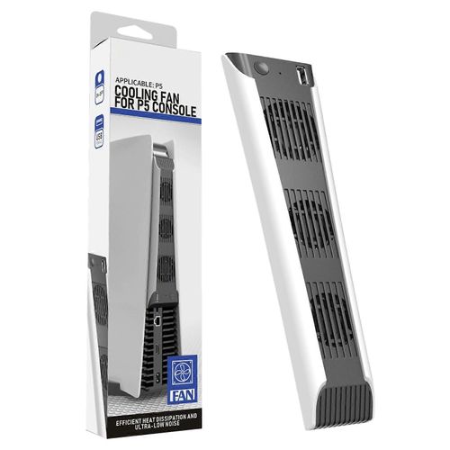 Ventilateur De Refroidissement Réduction Du Bruit Ventilateur Externe Usb Multifonctionnel Température Cooler Fan Pour Ps5 Console