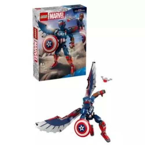 Lego Marvel Figurine Du Nouveau Captain America À Construire 76296