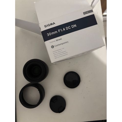 sigma 30mm f1.4 pour Fuji