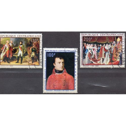 Centrafrique Timbres Napoléon