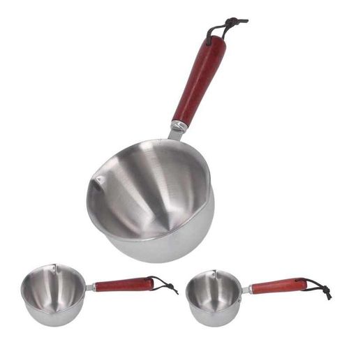 Chauffe-Beurre Et Café À Fond À Induction, Mini Casserole En Acier Inoxydable 304 De Qualité Alimentaire À Chauffage Rapide Pour Faire Fondre Le Chocolat
