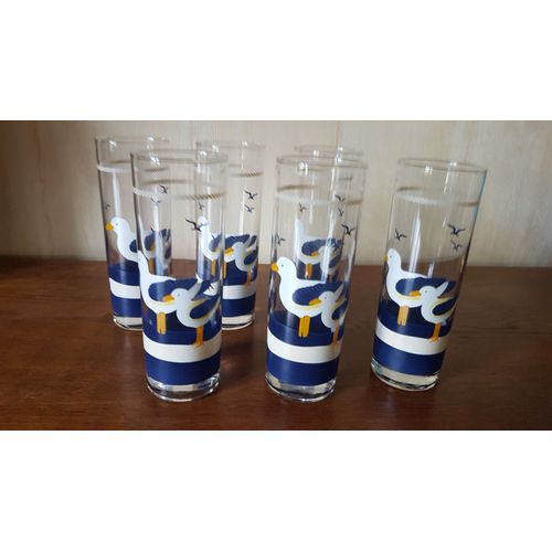 Lot De 6 Verres Hauts