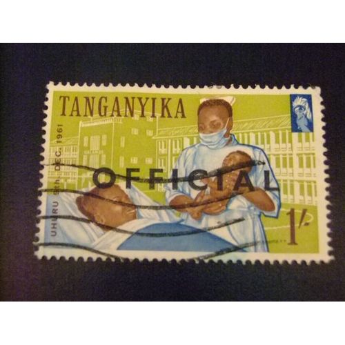 51 État Indépendant Du Tanganyika 1961 / Médecine Maternité / Yvert Officiel 7 Fu - Sg 7fu