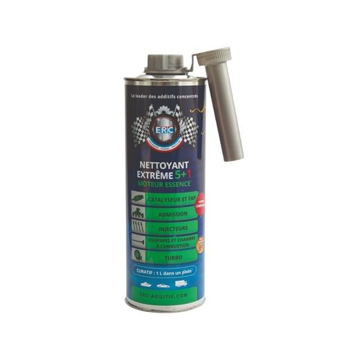 Erc Nettoyage Extrême 5+1 Essence 500 Ml - Additif Nettoyant & Lubrifiant Pour Moteur