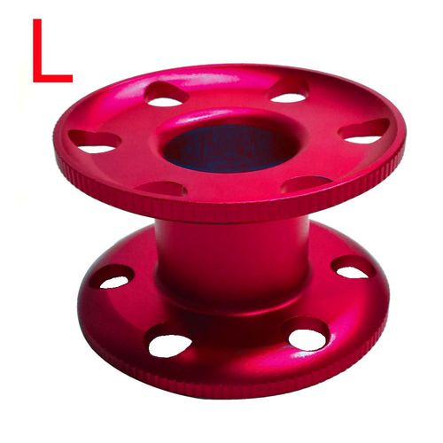 Bobine De Doigt Vierge Pour Plongée Sous-Marine,Sports Aquatiques,Bobine De Ligne De Guidage En Alliage D'aluminium - Type Red