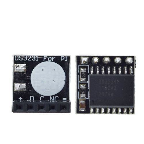 Module horloge interne de précision en temps réel 3.3V/5V pour Raspberry Pi,mini composant électronique de mémoire,accessoire de remplacement DS3231 AT24C32 IIC DS1302 DS1307,peut com - Type DS3231