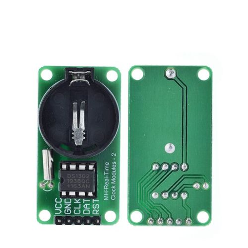 Module horloge interne de précision en temps réel 3.3V/5V pour Raspberry Pi,mini composant électronique de mémoire,accessoire de remplacement DS3231 AT24C32 IIC DS1302 DS1307,peut com - Type DS1302