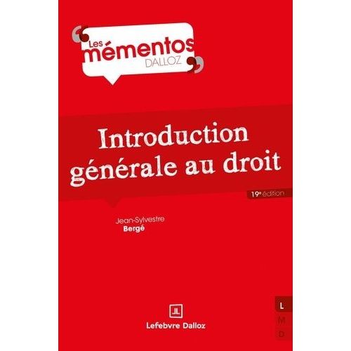 Introduction Générale Au Droit