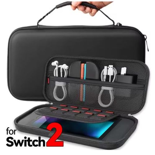 Coque Rigide De Voyage Portable Pour Nintendo Switch 2 Modèle 2025