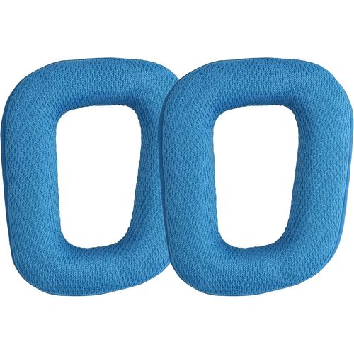 2X Coussinet Compatible Avec Logitech G430 / G35 / G930 / F450 Coussinet - Coussinets En Mousse Pour Casque Audio - Bleu[BLU5274808]
