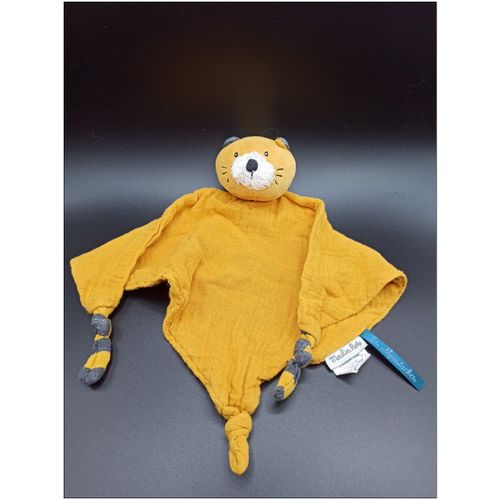Doudou lange chat Lulu Les Moustaches Moulin Roty