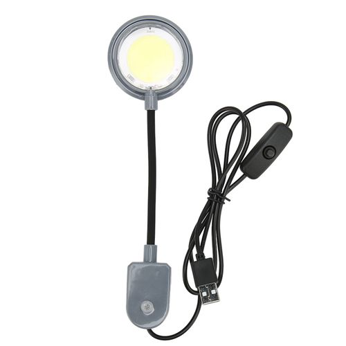 Lampe Flexible À Clip Pour Aquarium, Lumière Led À Clip, Installation Facile, Lumière Douce Pour Aquarium Pour Eau Salée