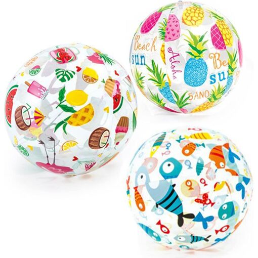 3 Pièces Ballon de Plage Gonflables 35cm Ballon Gonflable pastèque ...