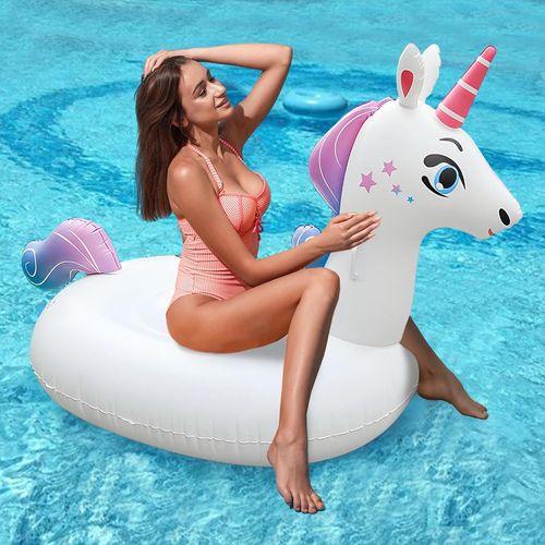 Matelas Gonflable Piscine,Bouee Piscine Licorne Adulte Enfant,Bouee Matelas Piscine,Flotteur De Piscine Gonflable,Bouée Flamant Enfant,Jeu Gonflable Piscine Pour Fêtes D'été.[G83]