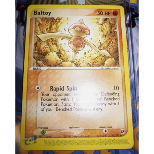 Pokemon Balbuto Baltoy 32 / 100 Tempete De Sable