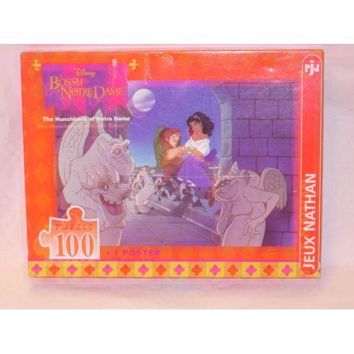 Nathan - Puzzle "Le Bossu De Notre Dame" 100 Pieces