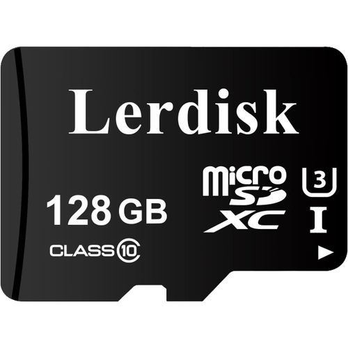 U3 A1 V30 Carte Micro SD 128 Go Classe 10 80+ Mo/s en lecture pour appareil photo 4K,console de jeux,drone,CCTV ¿ avec adaptateur SD (128 Go U3)