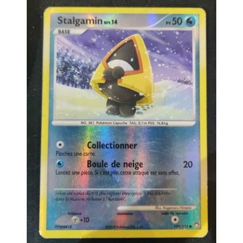 Pokemon Stalgamin 100 / 123 Reverse Dp Tresors Mystérieux