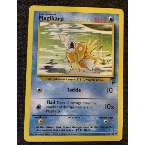 Pokemon Magicarpe 50 / 130 Set De Base 2