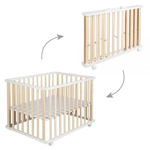 Parc B�b� Pliable 74 X 100 Cm Bicolore