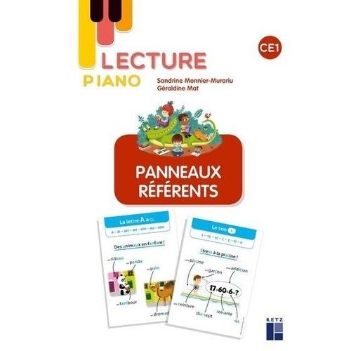 Lecture Piano Ce1 - Panneaux Référents