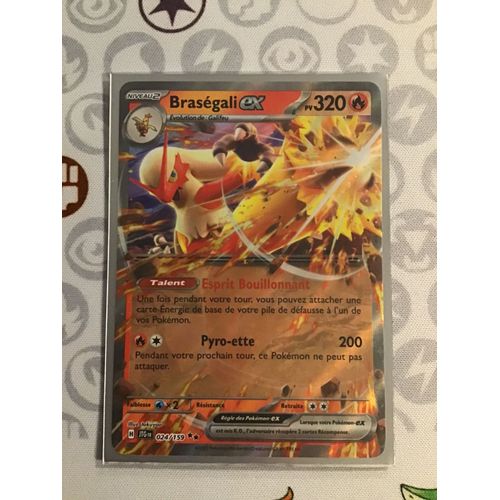 Pokemon Braségali Ex 024 / 159 Aventures Ensemble Ev09