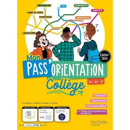 Mon Pass'orientation - Collège 5e, 4e, 3e
