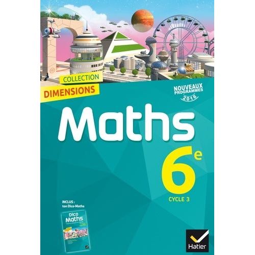 Maths 6e Cycle 3 Dimensions