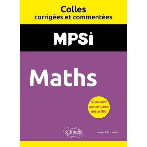 Maths Mpsi