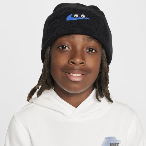 Bonnet Nike Peak Pour Ado - Noir - Taille Unique