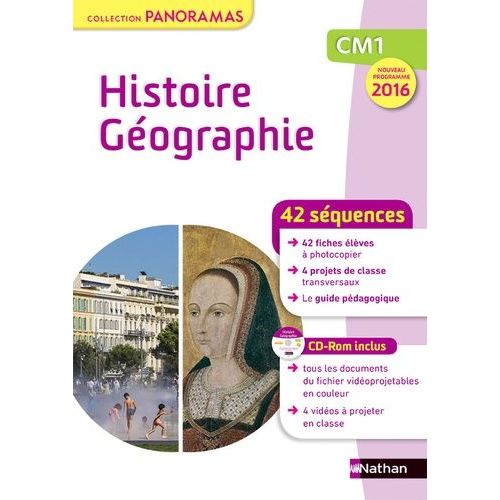 Histoire Géographie Cm1 - Fichier À Photocopier (1 Cd-Rom)
