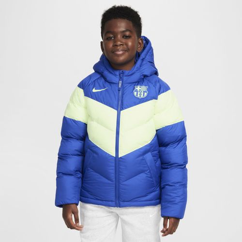 3e Veste À Capuche Et Garnissage Synthétique Nike Football Fc Barcelona Pour Ado - Bleu - Xs