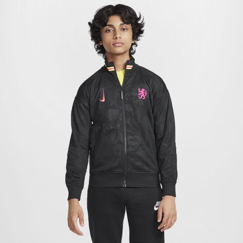 3e Veste De Foot Nationale Nike Dri-Fit Chelsea Fc Academy Pro Pour Ado - Noir - Xs