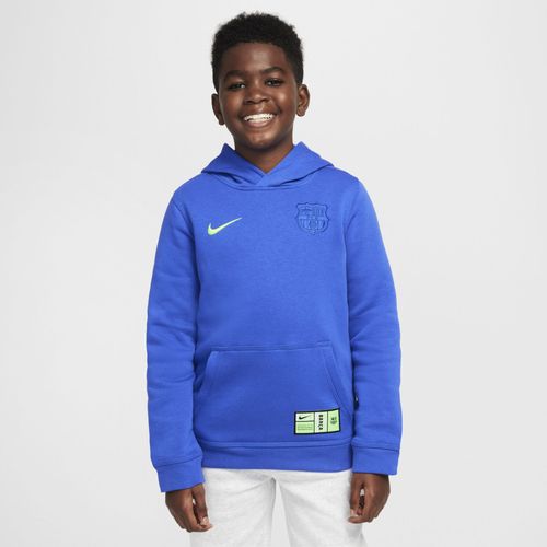 3e Sweat À Capuche Nike Football Fc Barcelona Club Pour Ado (Garçon) - Bleu - Xs