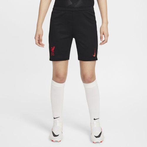 3e Short De Foot Replica Nike Dri-Fit Liverpool Fc 2024/25 Stadium Pour Ado - Noir - Xs