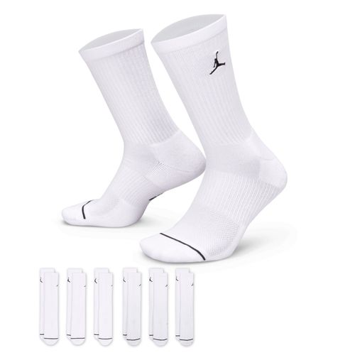 Chaussettes Mi-Mollet Épaisses Jordan Everyday (6 Paires) - Blanc - 34-38