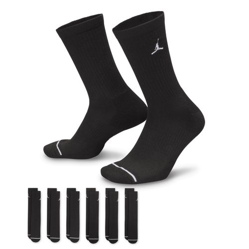 Chaussettes Mi-Mollet Épaisses Jordan Everyday (6 Paires) - Noir - 38-42
