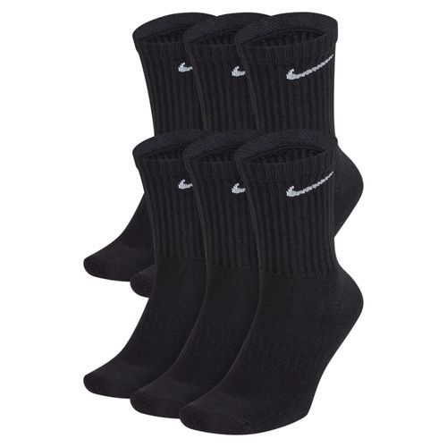 Chaussettes De Training Mi-Mollet Nike Everyday Cushioned (6 Paires) - Noir - 42-46
