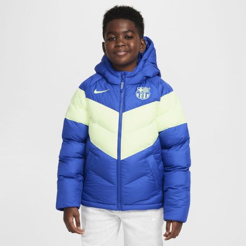 3e Veste À Capuche Et Garnissage Synthétique Nike Football Fc Barcelona Pour Ado - Bleu - S