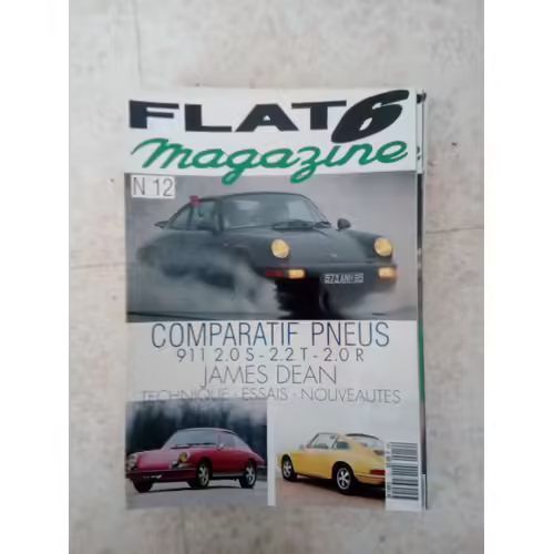 Flat 6 Magazine 12 De 1992 Porsche 911s 2.0,Dean,Porsche 911 3.2 Cabriolet,Porsche 911r,Porsche 911t 2.2,Porsche 914/4,Ford Sierra Cosworth 4x4,Porsche 911 Carrera 2,Porsche 356,Teilhol,