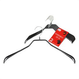 Cintre Bodyform 42 cm Noir lot de 10