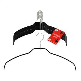 Cintre Silhouette Light 42 cm Noir lot de 20