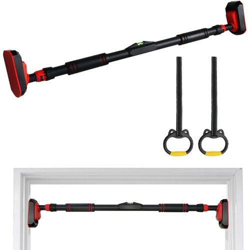 Barre De Traction Pour Porte, Barres De Traction Dentraînement Du Haut Du Corps Sans Vis, Largeur Réglable (90-120 Cm/120-150cm), Charge Imale 250kg