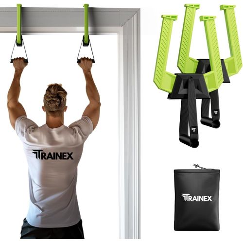 Barre De Traction Pour La Plupart Des Portes, Ultra Sûre Et Stable, N'endommage Pas Le Cadre, Légère, Sans Vis, Pliable, Traction À La Maison Et À La Callisthénie